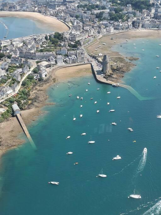 Sunshine - Appartement 2Pers - Terrasse Vue Mer - Dinard Bagian luar foto