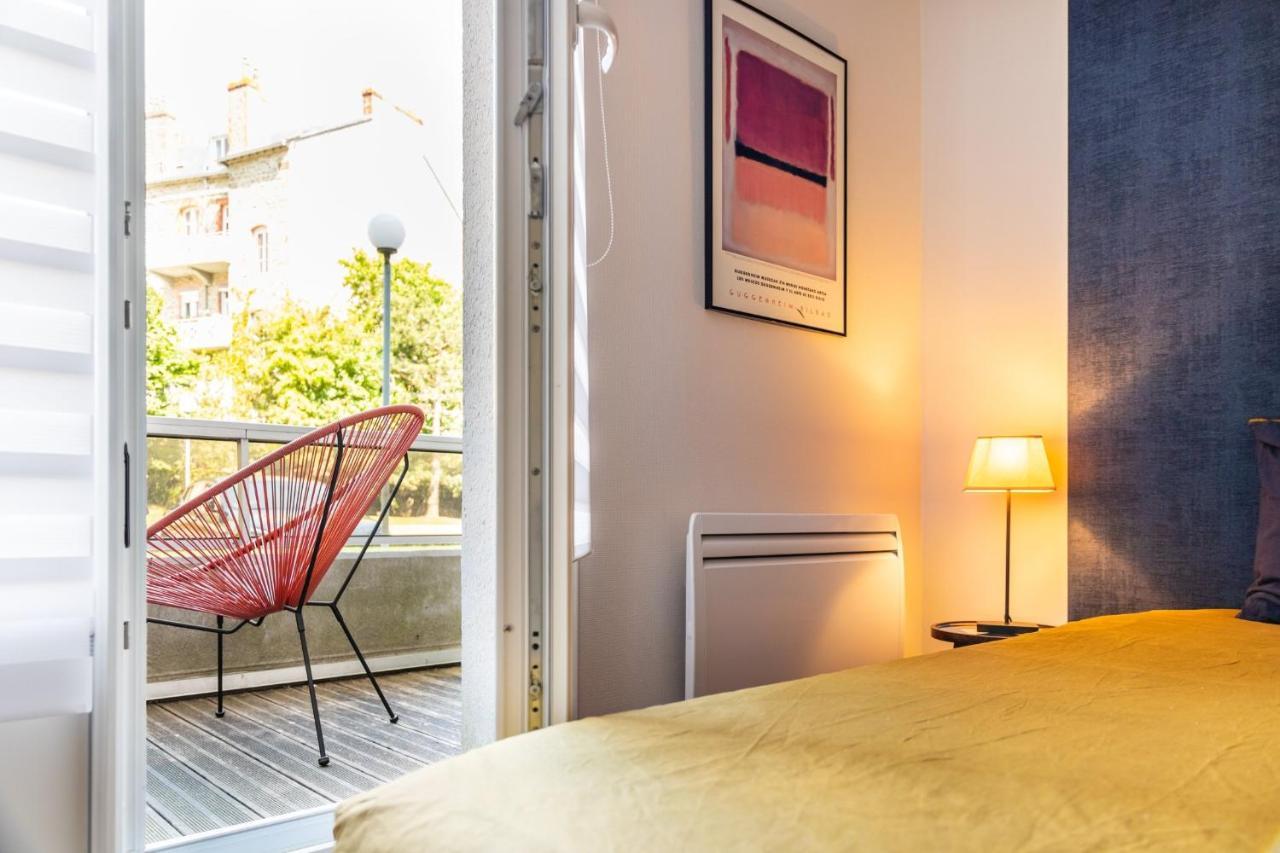 Sunshine - Appartement 2Pers - Terrasse Vue Mer - Dinard Bagian luar foto