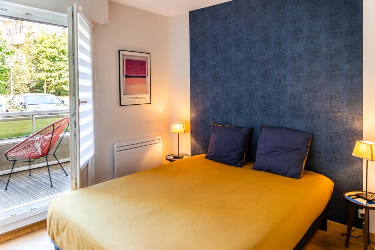 Sunshine - Appartement 2Pers - Terrasse Vue Mer - Dinard Bagian luar foto