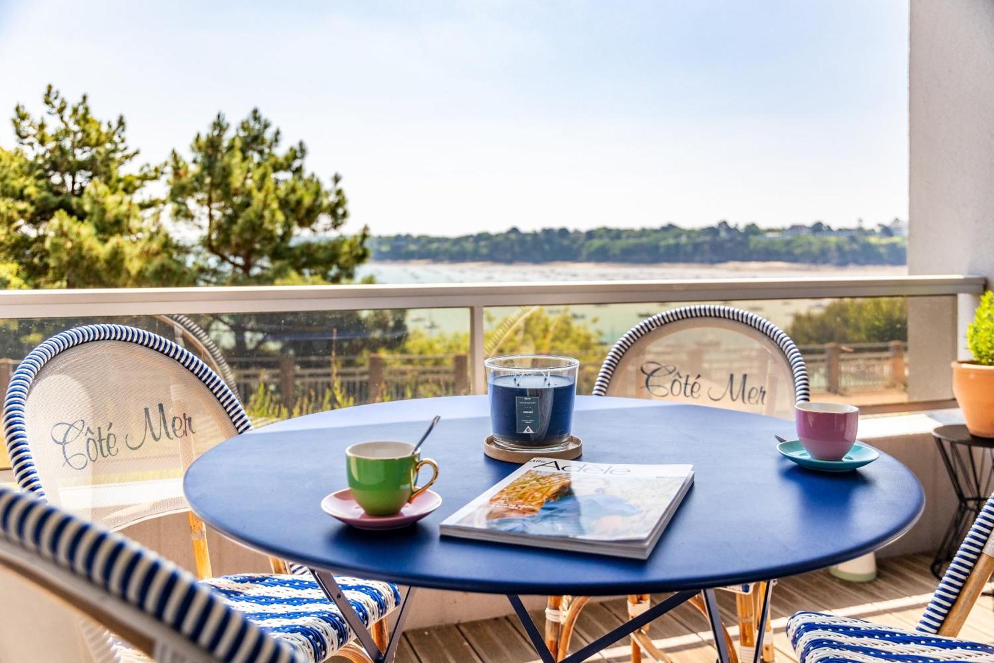 Sunshine - Appartement 2Pers - Terrasse Vue Mer - Dinard Bagian luar foto